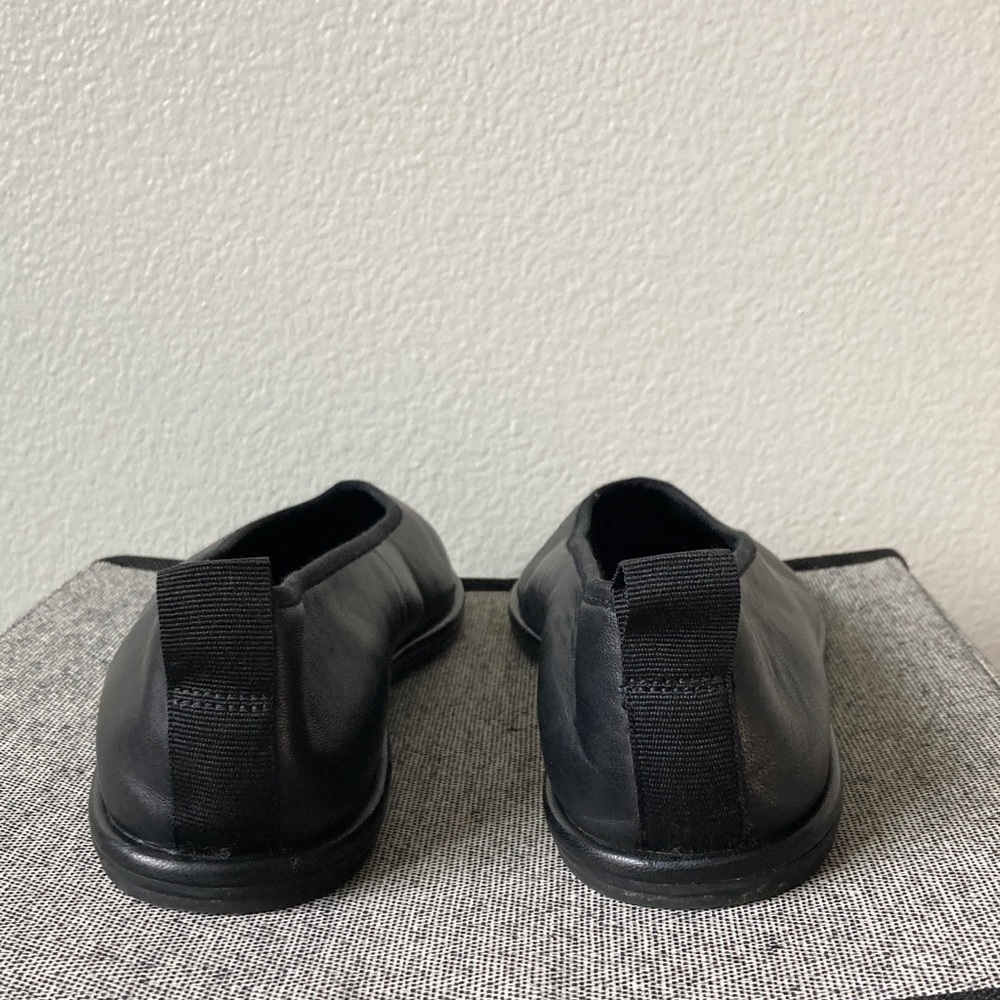 Vince Black Leather Ballet Flats - Picture 5 of 11